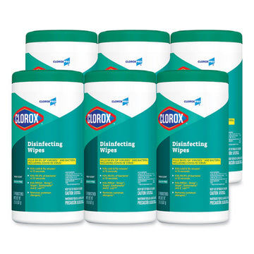 Clorox® Disinfecting Wipes, 7 X 8, Fresh Scent, 75-canister, 6-carton freeshipping - TVN Wholesale